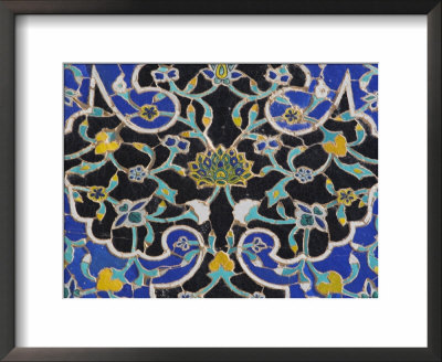 Detail Of Tilework On The Friday Mosque Or Masjet-Ejam, Herat, Afghanistan by Jane Sweeney Pricing Limited Edition Print image