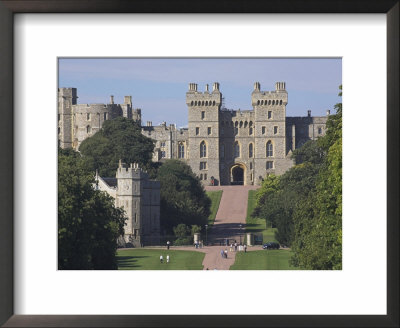 Windsor Castle, Berkshire, England, United Kingdom by Charles Bowman Pricing Limited Edition Print image