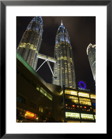Suria Klcc Shopping Complex And Petronas Towers, Kuala Lumpur, Malaysia by Glenn Beanland Pricing Limited Edition Print image