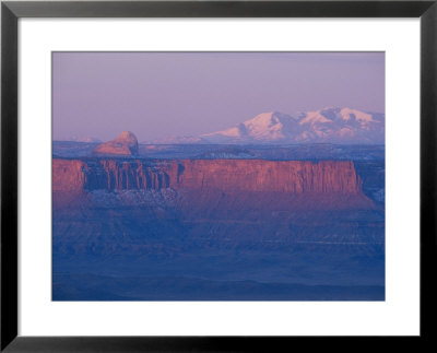 First Light On Cleopatras Chair And The Henry Mountains by Rich Reid Pricing Limited Edition Print image