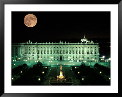 Royal Palace And Plaza De Oriente, Madrid, Spain by Sergio Pitamitz Pricing Limited Edition Print image