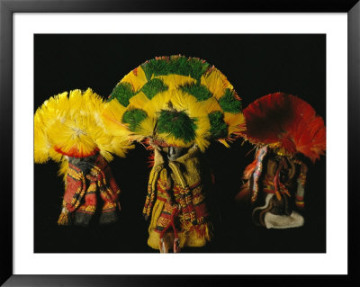 View Of Clothed And Feathered Inca Statues by Maria Stenzel Pricing Limited Edition Print image