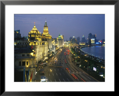 Pre-War European-Style Buildings On The Bund, A Waterfront Street by Eightfish Pricing Limited Edition Print image