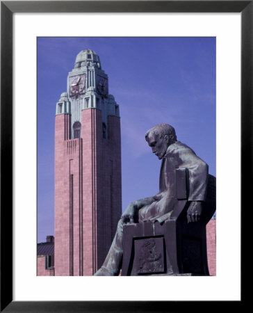 Railroad Station In Helsinki, Finland by Nik Wheeler Pricing Limited Edition Print image