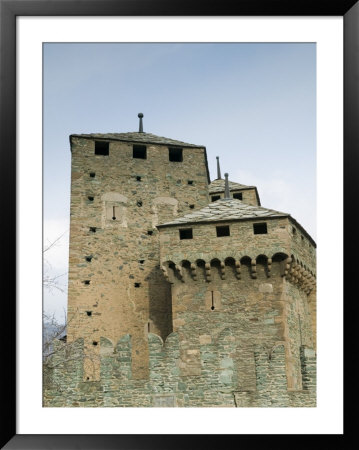 Castello Di Fenis Castle, Fenis, Valle D'aosta, Italy by Walter Bibikow Pricing Limited Edition Print image