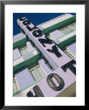Colony Hotel, Ocean Drive, South Beach, Miami Beach, Miami, Florida, Usa by Fraser Hall Pricing Limited Edition Print image