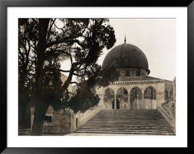Period View Of The Dome Of The Rock by Maynard Owen Williams Pricing Limited Edition Print image