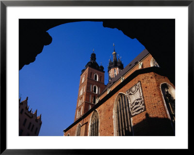 Exterior Of St. Mary's Church (Kosciol Mariacki), Krakow, Poland by Krzysztof Dydynski Pricing Limited Edition Print image