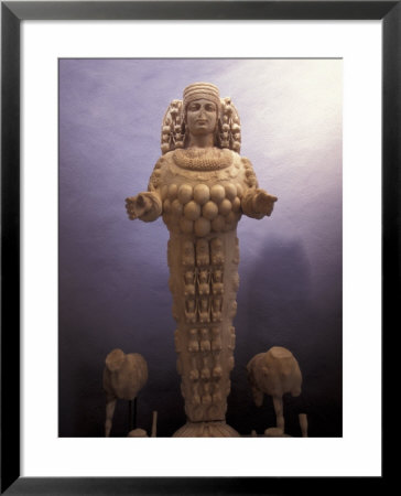 Statue Of Artemis In A Museum In Ephesus, Turkey by Richard Nowitz Pricing Limited Edition Print image