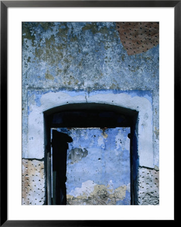 Entrance To An Abandoned House In Vathi, Kalymnos, Greece by Jeffrey Becom Pricing Limited Edition Print image