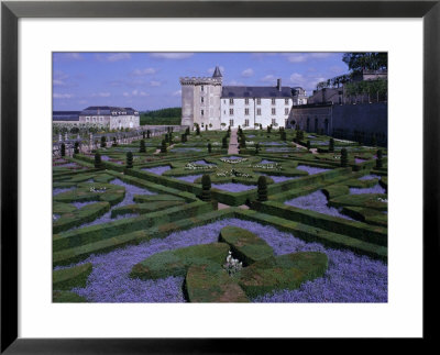 Formal Gardens, Chateau Of Villandry, Indre Et Loire, Loire Valley, France by Bruno Barbier Pricing Limited Edition Print image