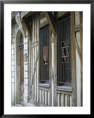 Champagne Aube Troyes, Rue Bonneval Synagogue by Walter Bibikow Pricing Limited Edition Print image
