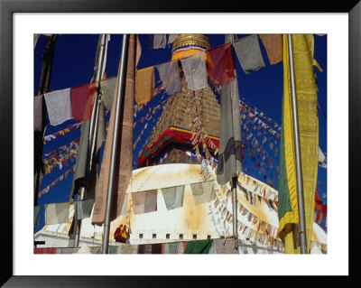Bodhnath Stupa, Bodhnath, Bagmati, Nepal by Richard I'anson Pricing Limited Edition Print image
