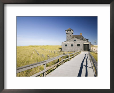 Old Life Saving Station, Race Point Beach, Provincetown, Cape Cod, Massachusetts, Usa by Walter Bibikow Pricing Limited Edition Print image