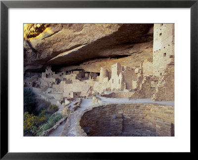Old Cliff Dwellings And Cliff Palace In The Mesa Verde National Park, Colorado, Usa by Gavin Hellier Pricing Limited Edition Print image