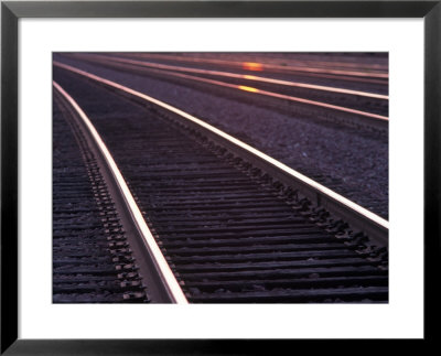 Railroad Tracks by Mitch Diamond Pricing Limited Edition Print image