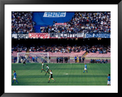 Football Match At Stadio San Paolo, Naples, Italy by Jean-Bernard Carillet Pricing Limited Edition Print image