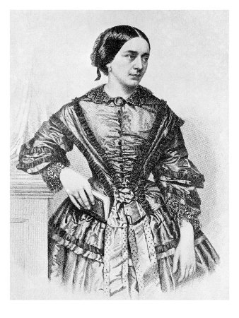 Clara Schumann, Wife Of Robert Schumann by Ewing Galloway Pricing Limited Edition Print image