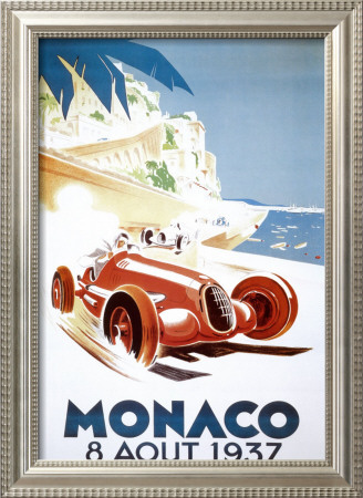 9Th Grand Prix Automobile, Monaco, 1937 by Geo Ham Pricing Limited Edition Print image