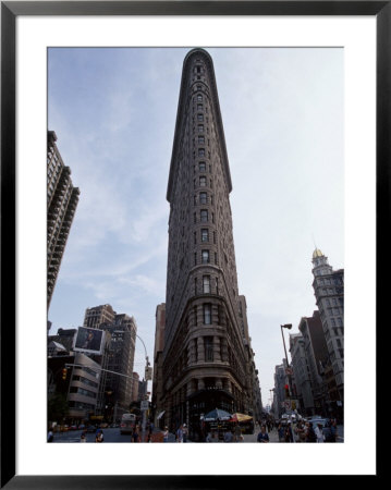 Flatiron Building, First Skyscraper, 5Th Avenue by Jeff Greenberg Pricing Limited Edition Print image