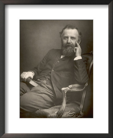 William Thomas Stead English Journalist In 1893 by W&D Downey Pricing Limited Edition Print image