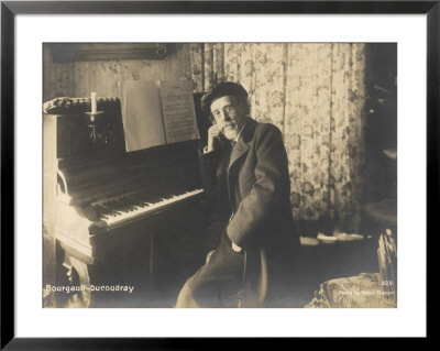 Louis-Albert Bourgault-Ducoudray French Composer And Musicologist by Henri Manuel Pricing Limited Edition Print image