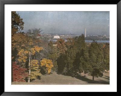 View Of Washington From Arlington National Cemetery by Charles Martin Pricing Limited Edition Print image