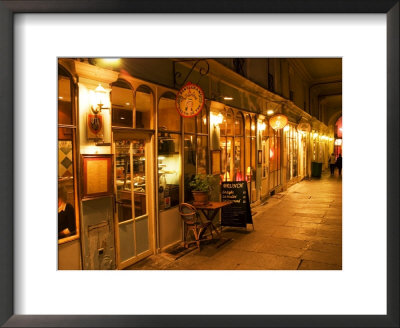 Inviting Array Of Bistro In St. Germain, Paris, Ile-De-France, France by Glenn Beanland Pricing Limited Edition Print image