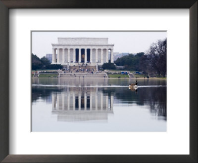 The Reflecting Pool And Lincoln Memorial, Washington, D.C. by Rich Reid Pricing Limited Edition Print image
