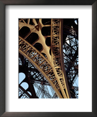 Eiffel Tower Architectural Detail, Paris, Ile-De-France, France by Richard I'anson Pricing Limited Edition Print image
