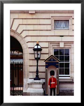 Guard At Buckingham Palace, London, England by Richard I'anson Pricing Limited Edition Print image