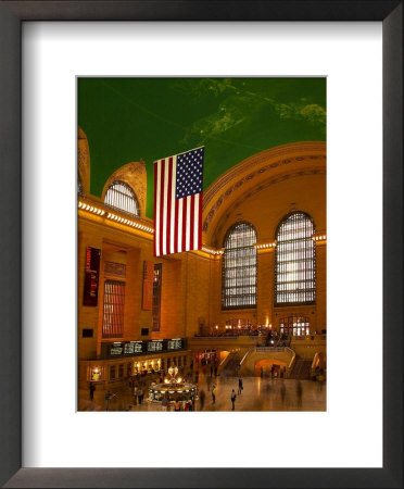 Interior View Of Grand Central Station, New York, Usa by Nancy & Steve Ross Pricing Limited Edition Print image