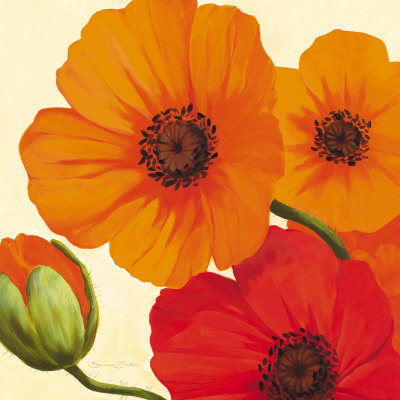 California Poppies by Susanne Bach Pricing Limited Edition Print image