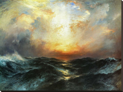 Seascape by Thomas Moran Pricing Limited Edition Print image