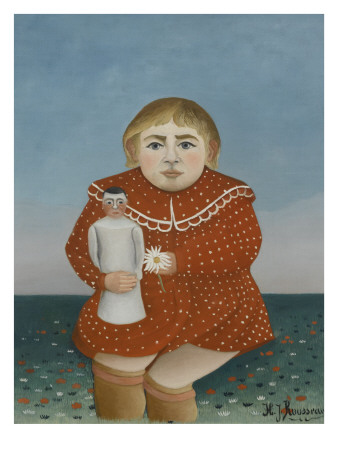 Child With Doll by Henri Rousseau Pricing Limited Edition Print image
