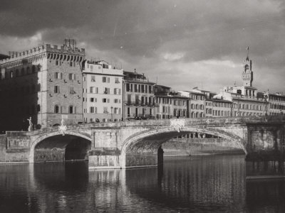 Santa Trinita Bridge In Florence by Vincenzo Balocchi Pricing Limited Edition Print image