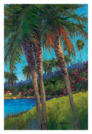 Palm Trees by Kairong Liu Pricing Limited Edition Print image