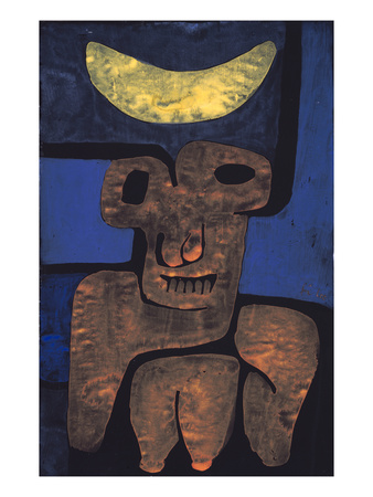 Moon Of The Barbarians, 1939 by Paul Klee Pricing Limited Edition Print image