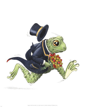 Frog Bridegroom by Alan Baker Pricing Limited Edition Print image