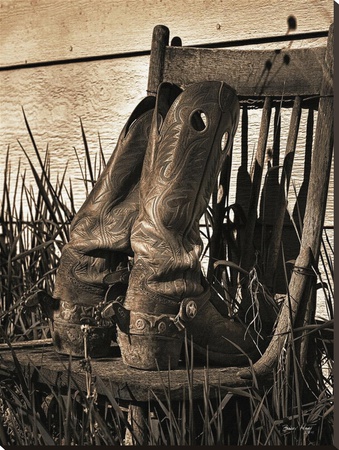 Boots On A Chair by Barry Hart Pricing Limited Edition Print image