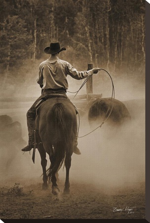 Cowboy Named Bronco by Barry Hart Pricing Limited Edition Print image
