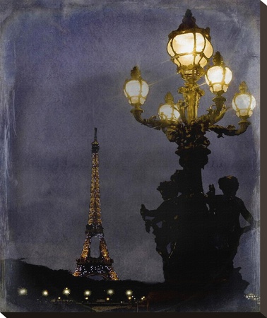 Eiffel At Night by Karen J. Williams Pricing Limited Edition Print image