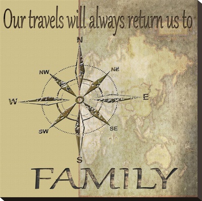 Travels Lead Back To Family by Karen J. Williams Pricing Limited Edition Print image