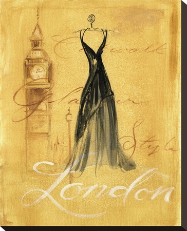 London Fashion by Jennifer Sosik Pricing Limited Edition Print image