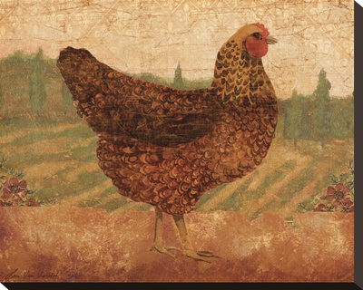 Tuscan Hen I by Lisa Ven Vertloh Pricing Limited Edition Print image