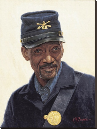 Buffalo Soldier - 9Th U.S. Cavalry by Kenneth M Freeman Pricing Limited Edition Print image