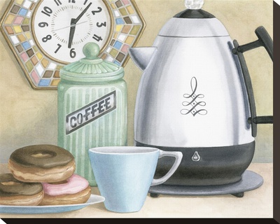 Retro Coffee by Anna Bailey Pricing Limited Edition Print image