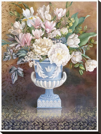Wedgewood Bouquet I by Anna Bailey Pricing Limited Edition Print image