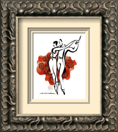 Tango In Red by Misha Lenn Pricing Limited Edition Print image