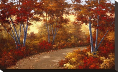 Golden Birch by Diane Romanello Pricing Limited Edition Print image